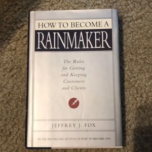 ✨3/$12✨ How to Become a Rainmaker by Jeffrey J. Fox